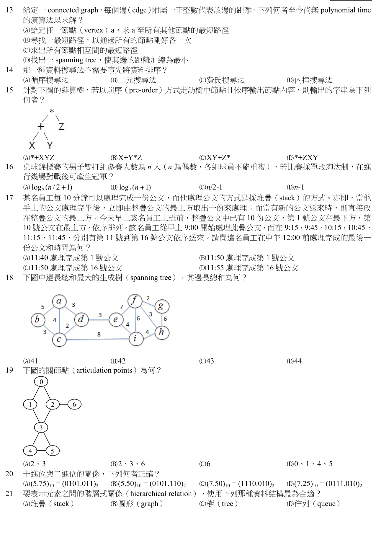 題目附圖