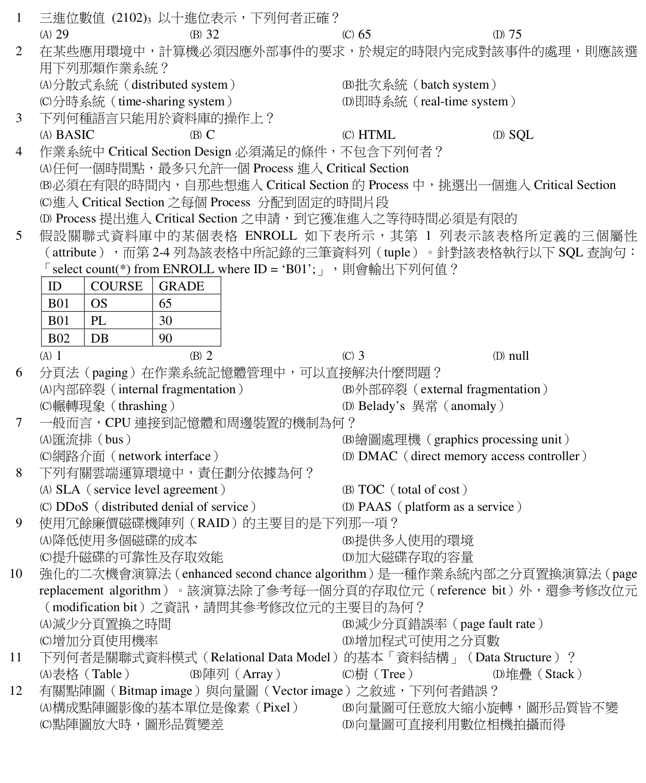 題目附圖