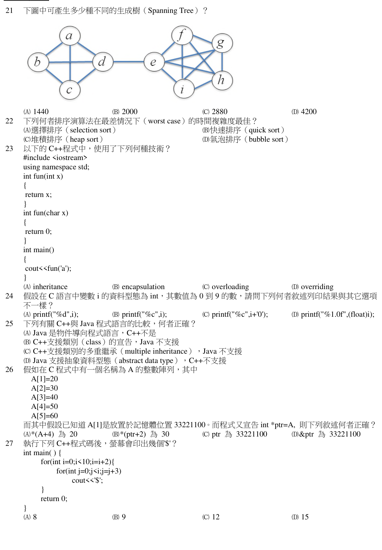 題目附圖