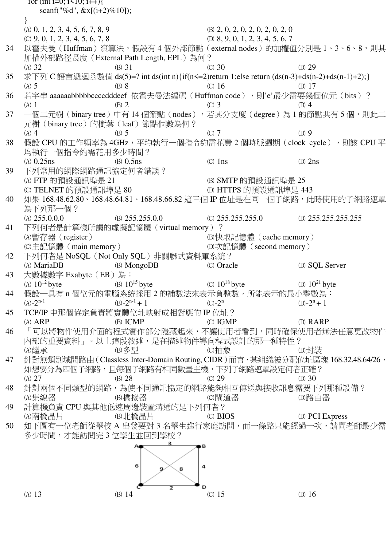 題目附圖