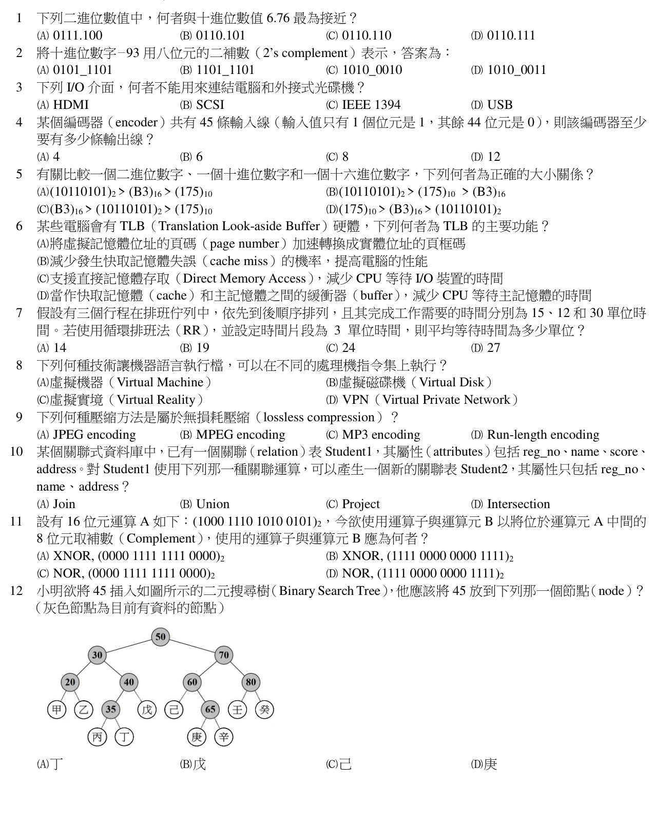 題目附圖