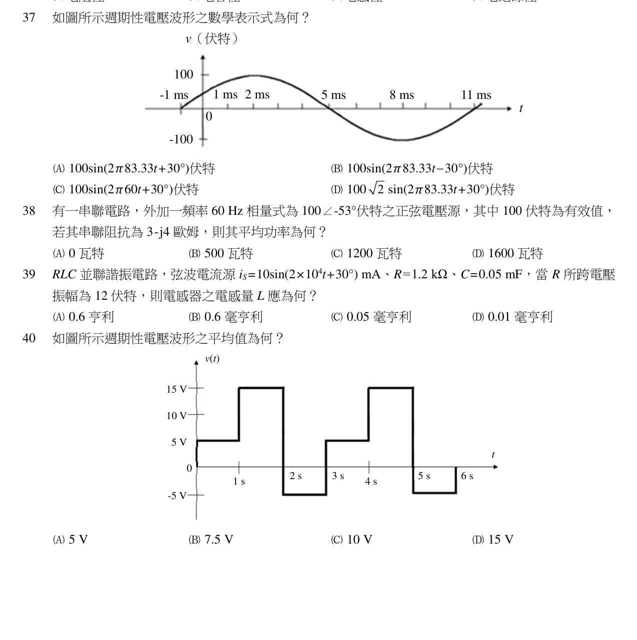 題目附圖
